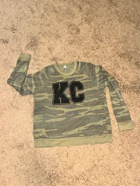 Camo KC Pullover Sweatshirt